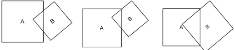 Fig. 9. A concavity with 2-shaded components and 1- 1-shaded component, respectively. 