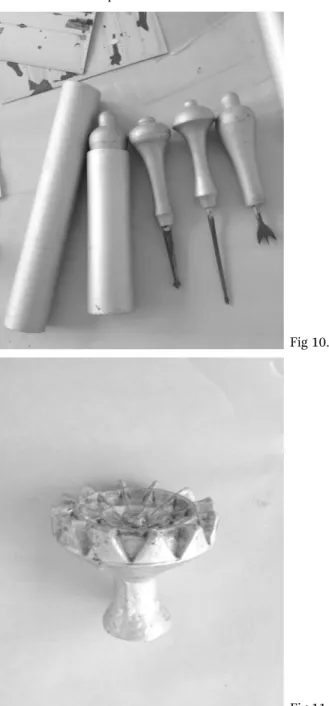 Fig 10.  46Outils de Dominique De Beir.