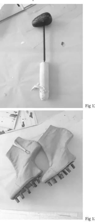 Fig 12.  47Outils de Dominique De Beir.