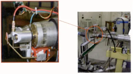 Figure 1.5 – Le nez d’extraction de la zone de travail de la ligne de transport directe en 2002.