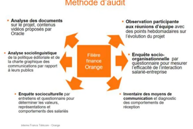 Illustration n°2 : Méthode d’audit appliqué à Orange Finance 19