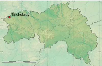 Figure 9 : Localisation de Tinchebray-Bocage (Source : Wikipedia)