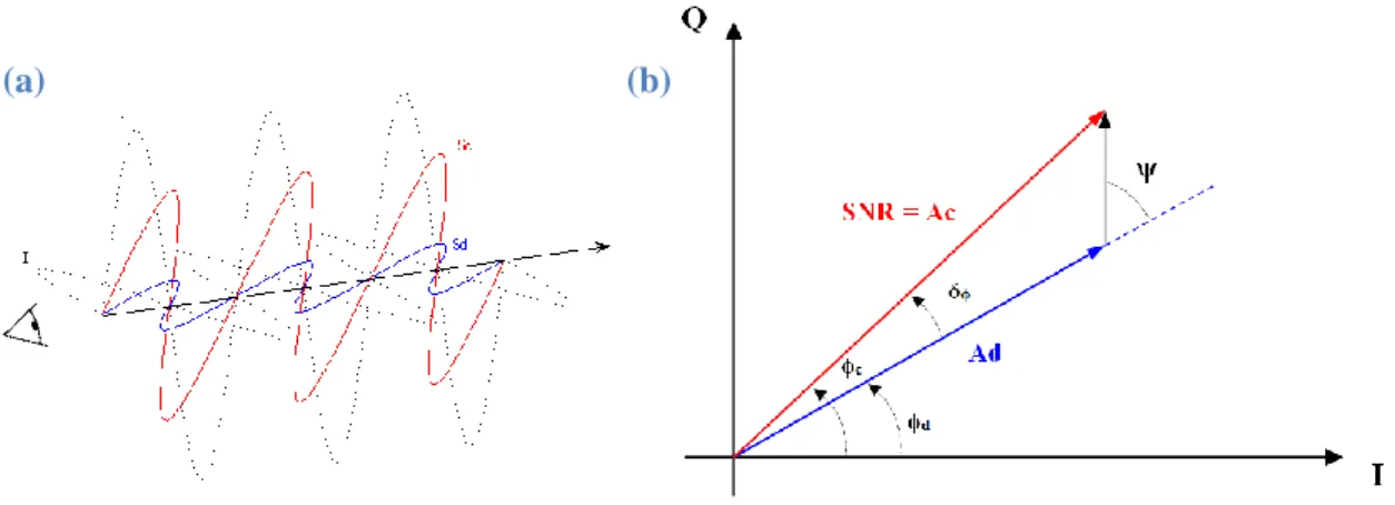 Figure II-3 : Trajectoire d’une Onde et Diagramme de Phase 