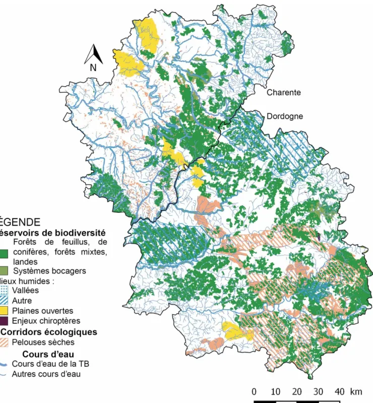 FIGURE 5 : Visualisation des données comparables des deux SCRE étudiées avec la légende uniformisée  (M