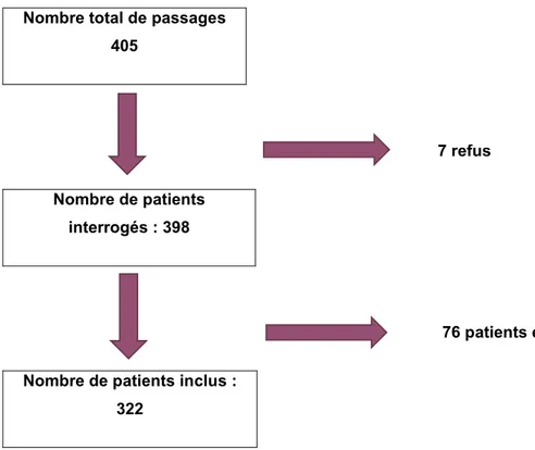 Figure 1. Diagramme des flux 