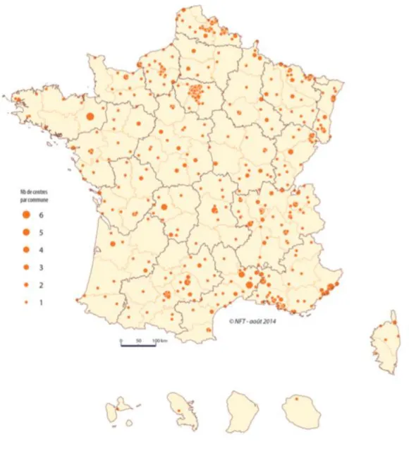 Figure 6 : les 643 centres de santé dentaires 