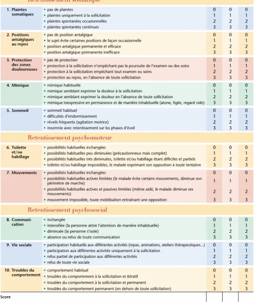 Figure 10 : Doloplus 2 