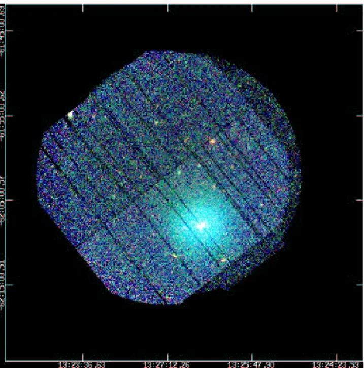 Figure 2: Combined EPIC-MOS1, EPIC-MOS2 and EPIC-pn image in the 0.5-8.0 keV band.