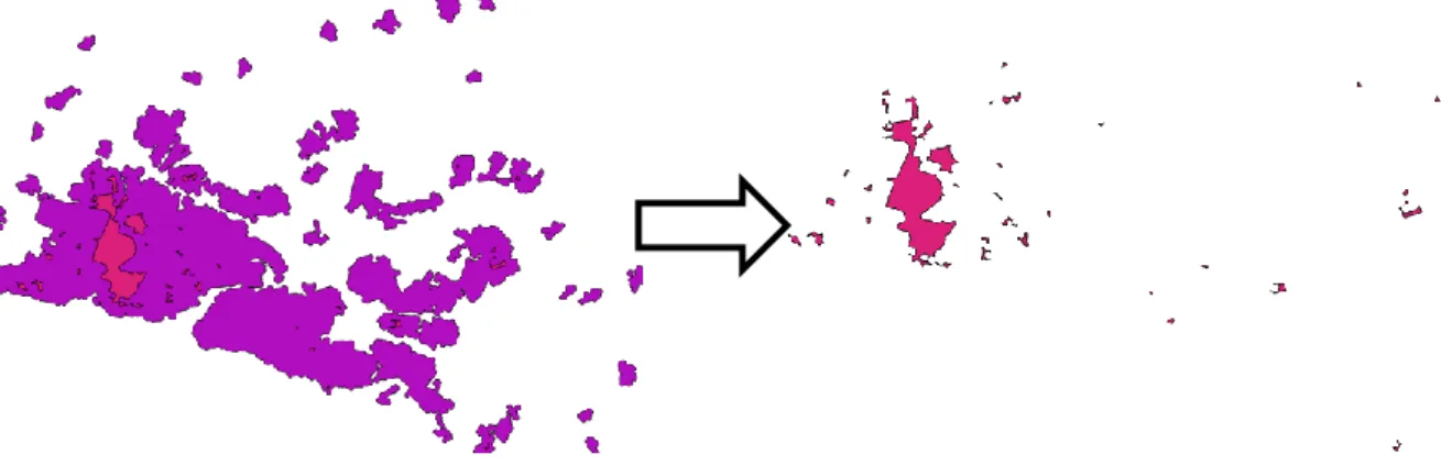 Figure 12 : Cartes de l'extraction du potentiel d'EOU à Pornic, source : addrn 