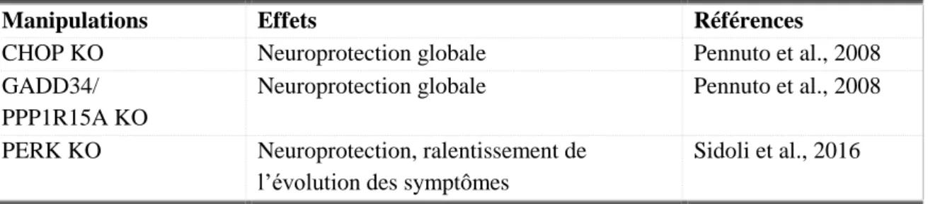 Table 2 : Exemples de manipulations de thérapie génique dans la maladie de Charcot-Marie- Charcot-Marie-Tooth 