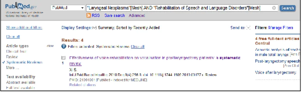 Figure 8. Exemple de référence obtenue dans Medline (interface PubMed) avec la recherche 