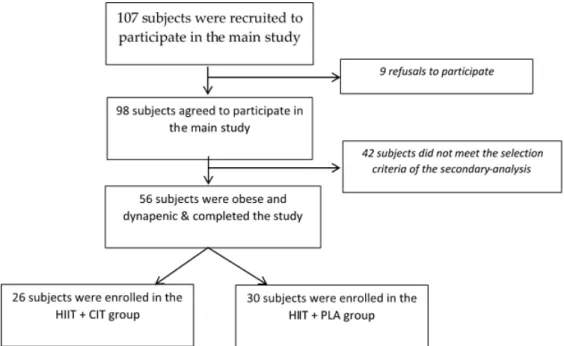 Figure 1.  F low chart of the Secondary-ANALYSIS study 