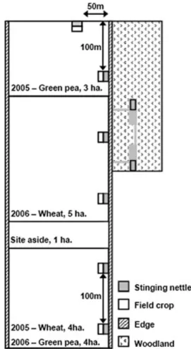 Figure 1 Layout of experimental site.