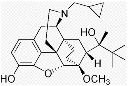 Figure 11 - Molécule de buprénorphine  (source : http://www.sigmaaldrich.com)