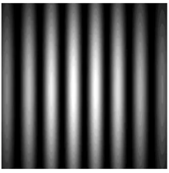 Fig. 1. Transmission map in the L’ band for a 50 m Bracewell interferometer formed of two 8-m telescopes