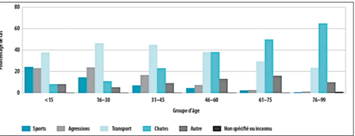 Figure 4 : Étiologie des LMET par groupe d’âge [11]. 