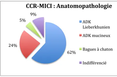 Figure 9 – CCR-MICI : Formes anatomopathologiques 