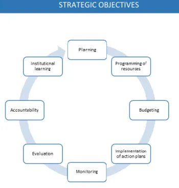 Diagram 2. Process cycle for integrated management of institutional cooperation. 