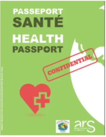 Figure 5 : exemplaire d'un &#34;passeport santé&#34; 
