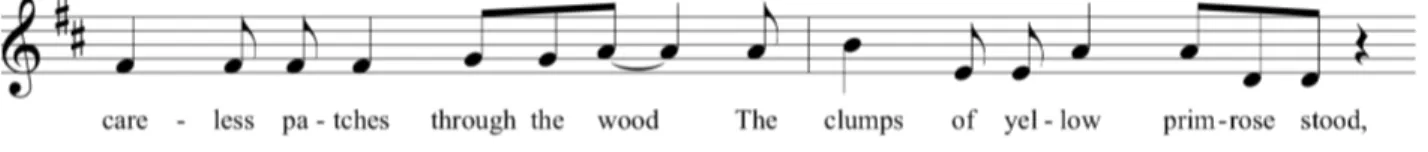 Figure 18: Scansion difficile à appliquer - The Invaders 