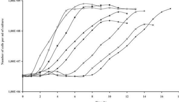 FIG. 4. SDS-PAGE and fluorogram of the membrane-bound PBP5 Eh of E. hirae SL2 cells expressing pbp5 Eh variants
