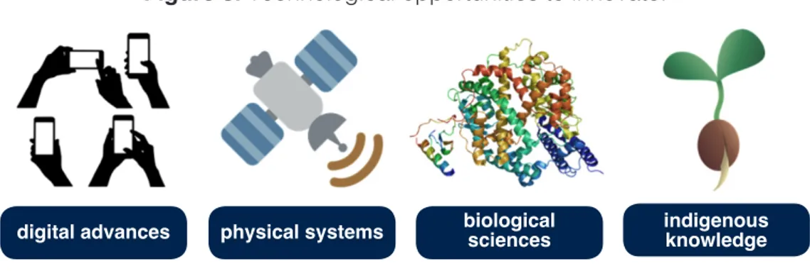 Figure 3. Technological opportunities to innovate.