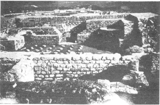 Fig.  5.  La  grande  salle  rectangulaire  RUZ  après  les remaniements  du  11e  siècle