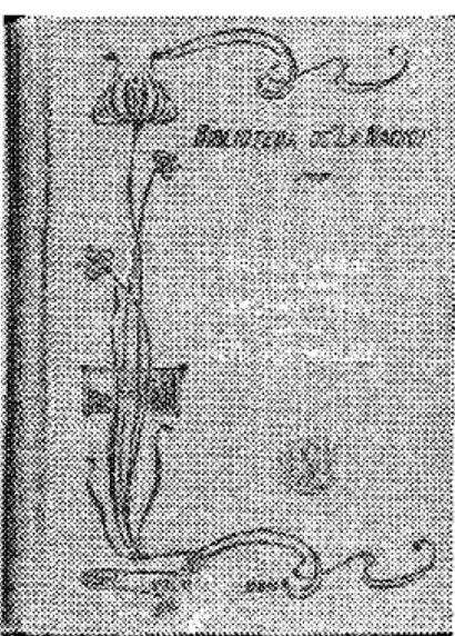 Fig.  2.  Tapa y portada de un  volumen de  la  colección  (1908) 