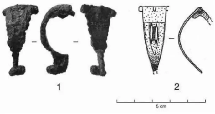 Figure 1 – Fibules d’Alésia trouvées à Lyon :