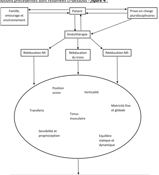 Figure 4 : Parcours de soin du patient hémiplégique. 