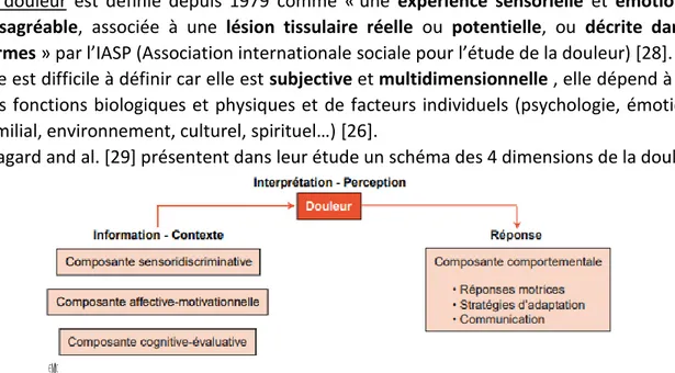 Tableau n°3 : Synthèse du bilan de la douleur  