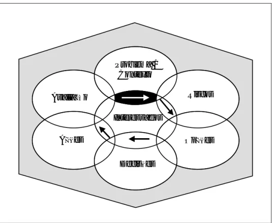 Figura 13. As seis etapas do gerenciamento de riscoProblema /ContextoAvaliaçãoAçõesDecisõesOpçõesRiscosInteressados