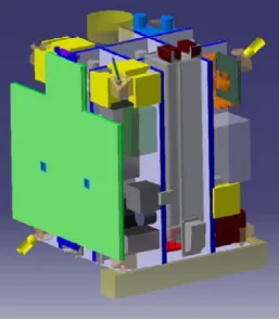 Figure 2: ESEO configuration (CATIA model) 
