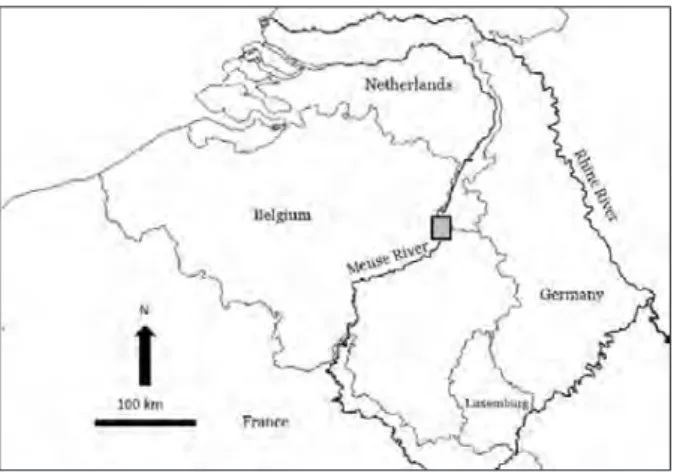 Figure 1. Localization of the studied area.