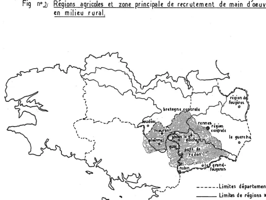 Fig  noù  Bégiont  .gricoles  et  zone  pfui