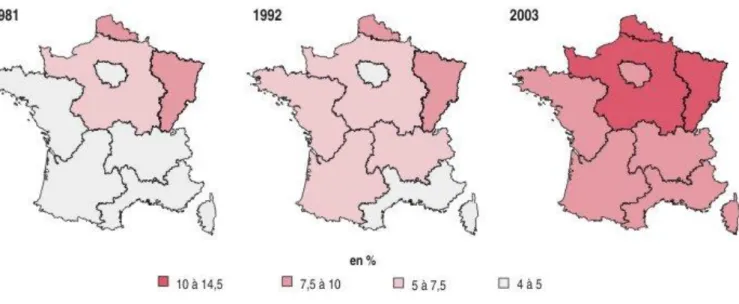 Figure 8 : Prévalence de l'obésité par ZEAT 16