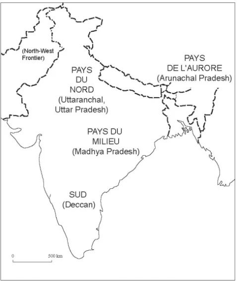 Fig. 2 La toponymie officielle marquée par les quatre directions The official toponymy includes many cardinal points.