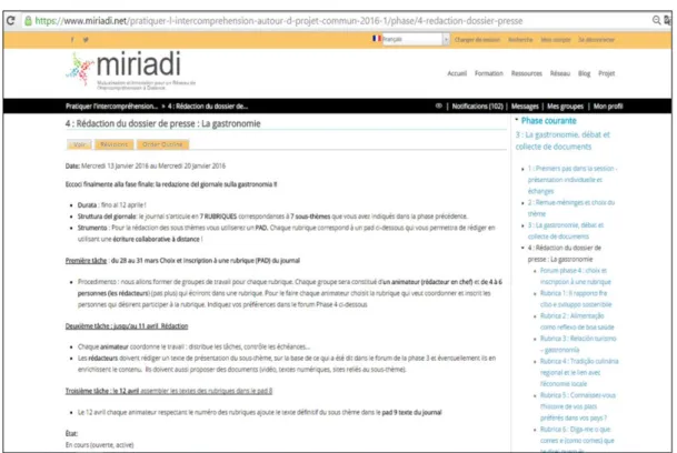 Figure n° 4 : Présentation de la phase n° 4 « Rédaction du dossier de presse » 