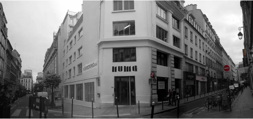 Figure 5: NUMA building, Sentier neighborhood, Paris  (Source: Author, 2015) 