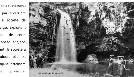 Figure 9: Carte postale, La Cascade des Aygalades 