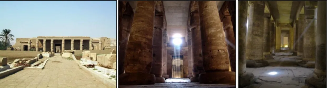Figure 36 : Temple de Séthi Ier à Abydos (Vallée des Rois, Egypte) 
