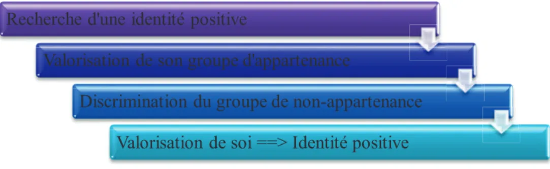 Figure 7 : Processus de l’identité sociale. 