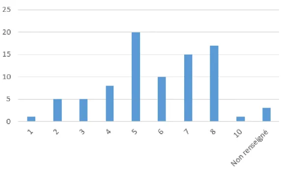 Figure 5 -Type de classe des répondants (niveau simple / multiple) 