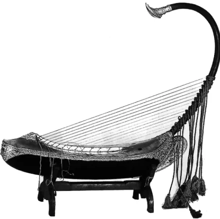 Figure 13 harpe arquée birmane 