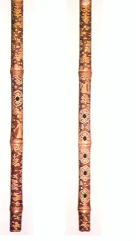 Figure 5 flûte à encoche musée du Shōsōin 正倉院 