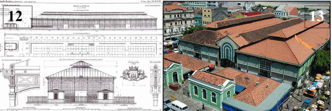 Figure 12 : Le projet original du Marché de Grenelle, en France qui a inspiré celui de São José à Recife