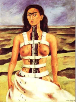 fig. 18: Frida Kahlo, La columna rota, 1944 