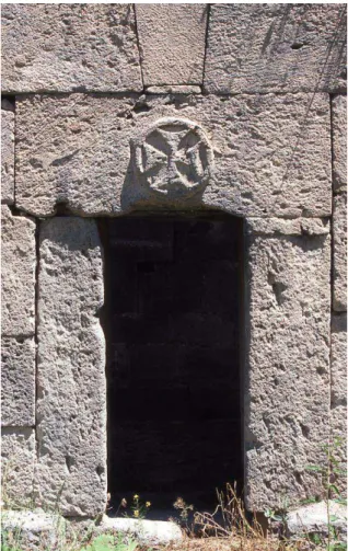 Fig. 22. Bayburt, chapelle, vue de la façade sud. 