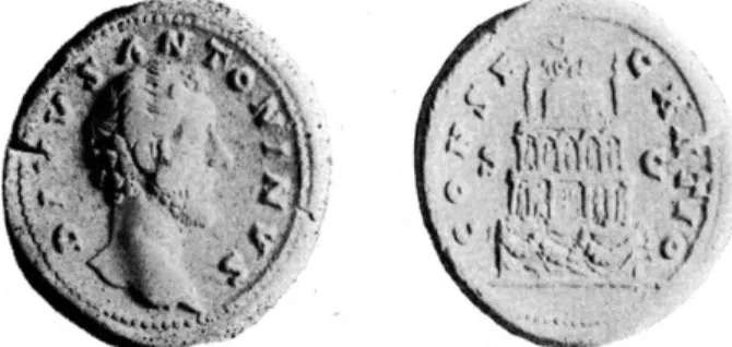 Fig.  13.  —  Monnaie  d'Antonin  le  Pieux. 