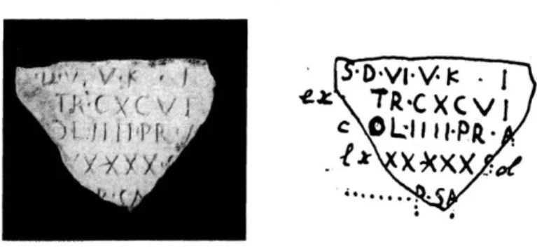 Fig.  10. — Cadastre A.  Plaque III  E, Inventaire  2287. 
